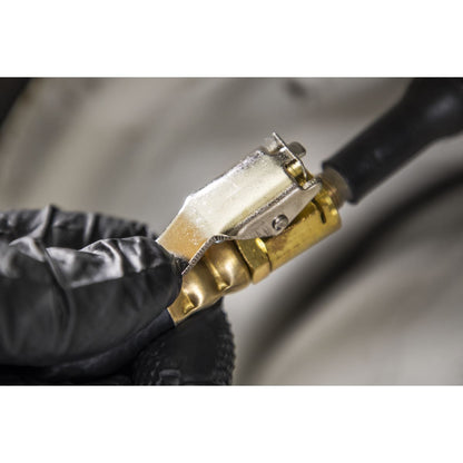 Sealey TST/PG6 Tyre Pressure Gauge with Clip-On Chuck 0-7bar(0-100psi) Sealey