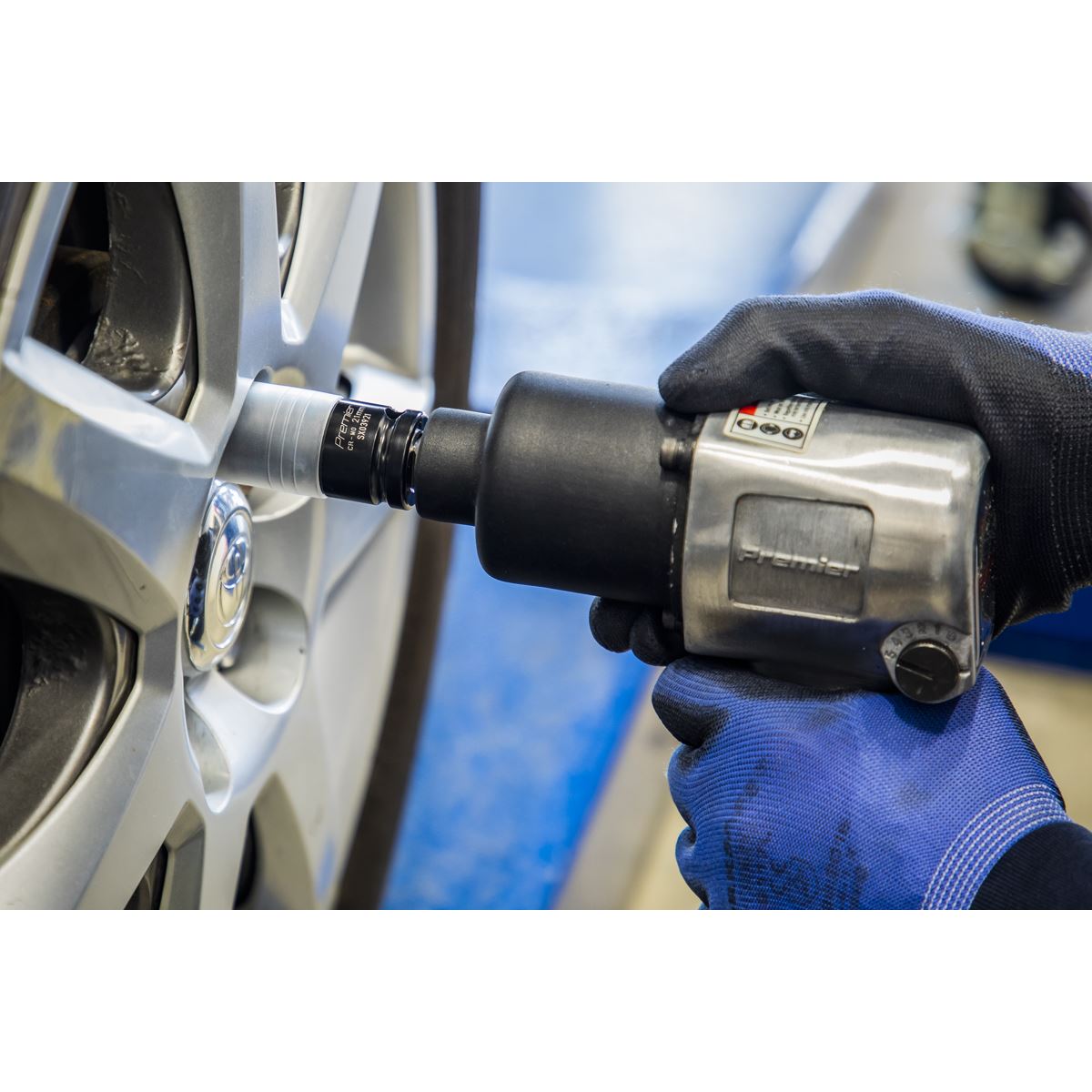 Sealey SX03921 Alloy Wheel Ultra-Power Impact Socket 21mm 1/2"Sq Drive Sealey