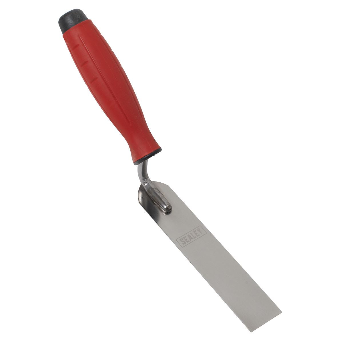 Sealey T1740 Stainless Steel Finishing Trowel - Rubber Handle - 30 x 160mm Sealey