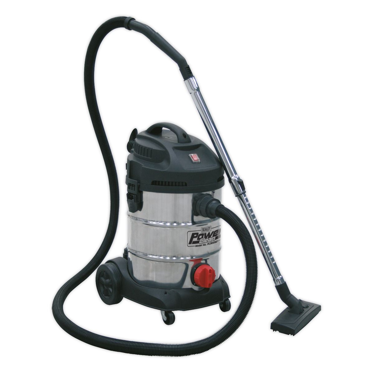 Sealey PC300SD Vacuum Cleaner Industrial 30L 1400W/230V Stainless Drum Sealey