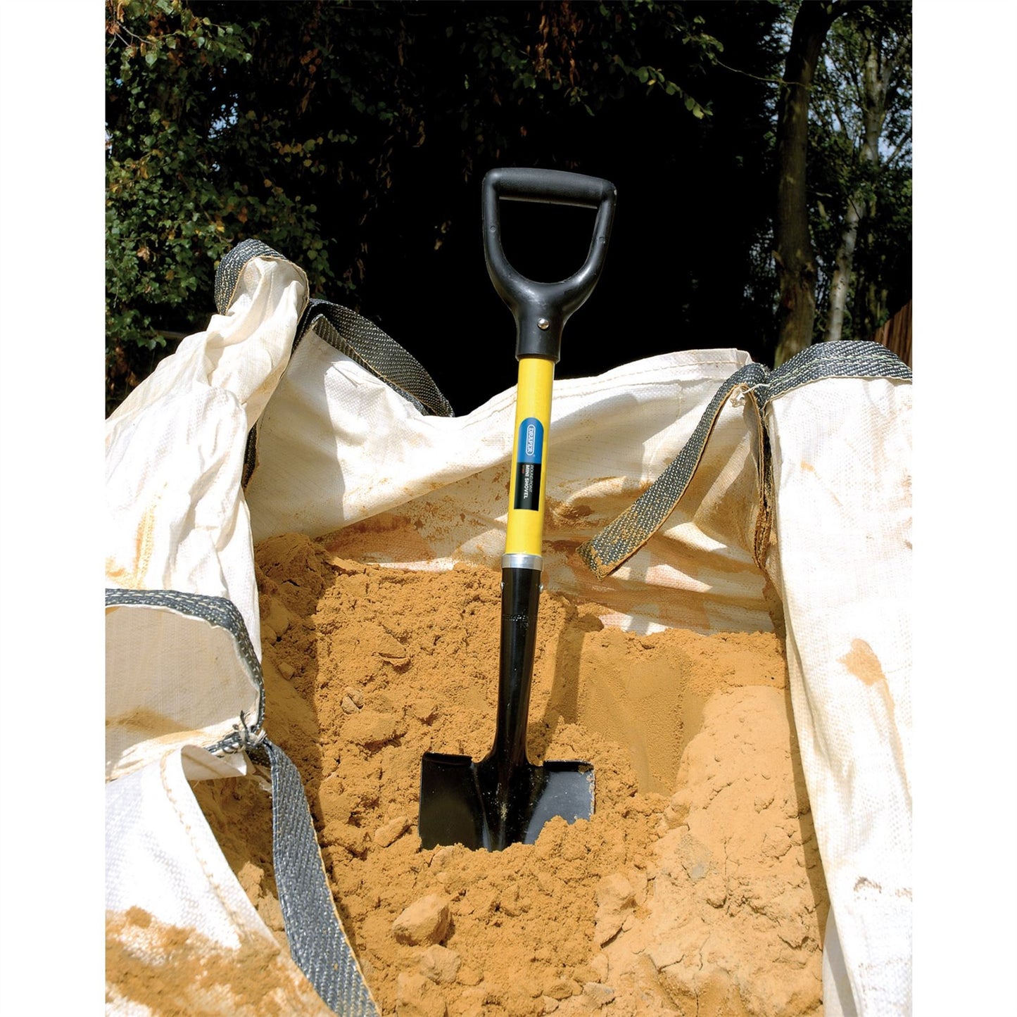 Draper 57569 Round Point Mini Builders Shovel with Fibreglass Shaft Draper