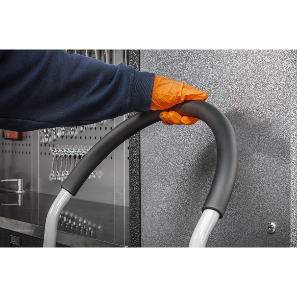 Sealey ASL23 Step Stool 3-Tread 150kg Capacity EN 14183 Sealey