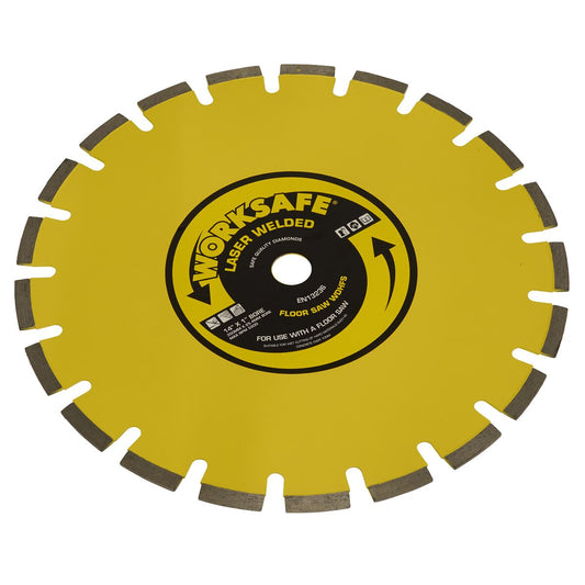 Sealey WDHFS350 Floor Saw Blade (Hard) Ø350 x Ø25mm Sealey