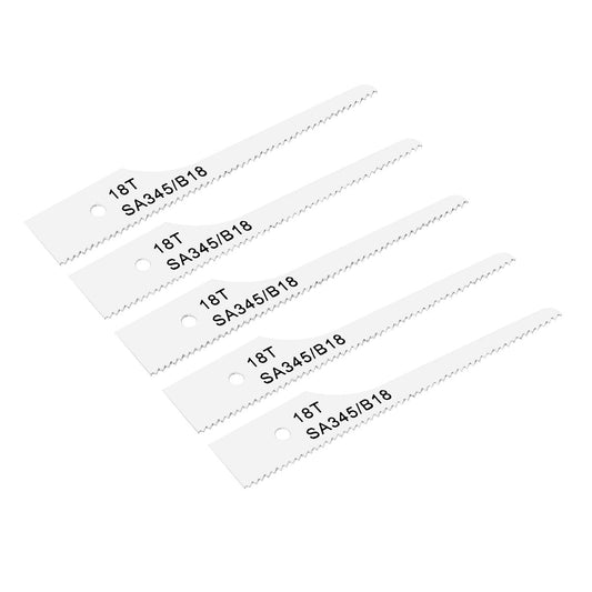 Sealey SA345/B18 74mm Air Saw Blade 18tpi  - Pack of 5 Sealey