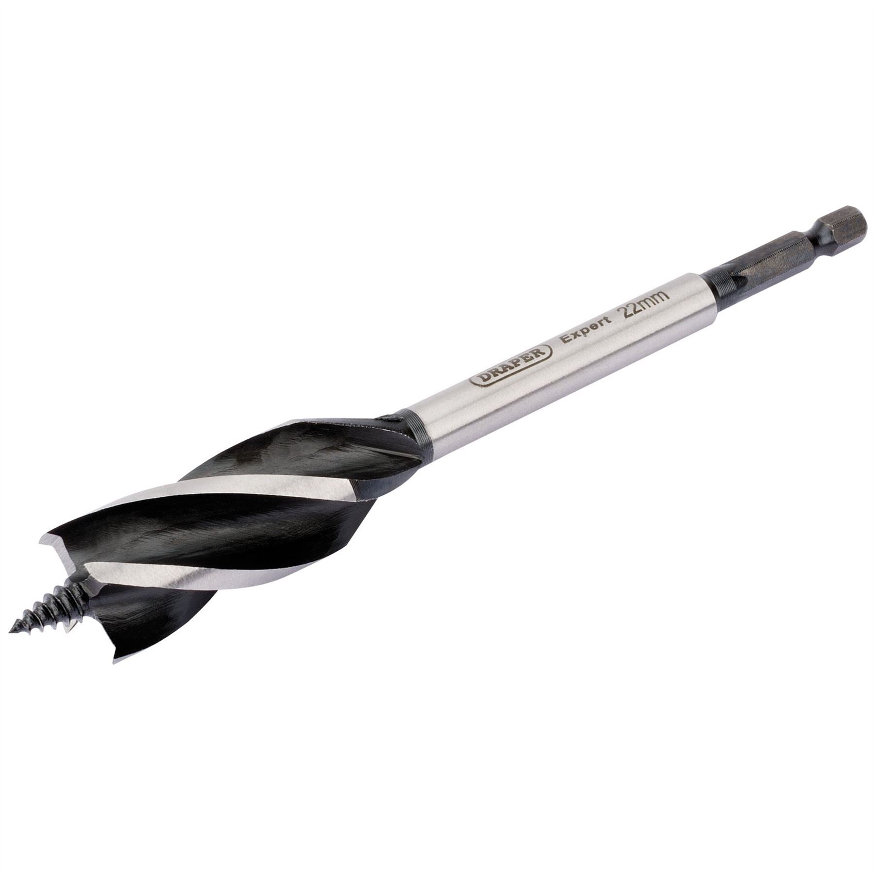 Draper 35123 4 Fluted Auger Bit 22 x 165mm Draper