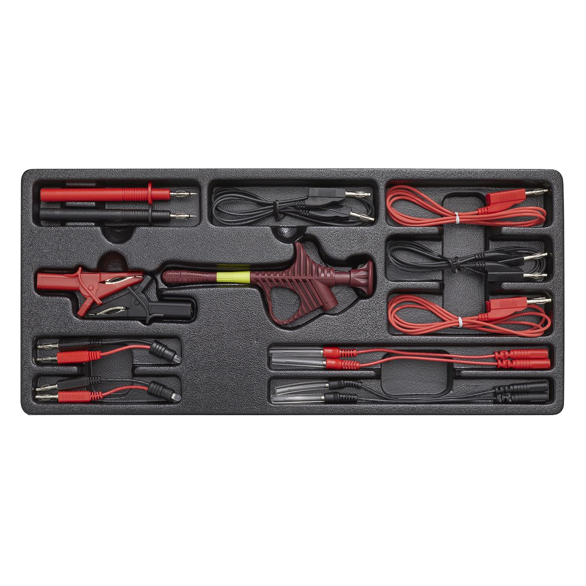 Sealey TA112 Test Lead Set 15pc Sealey