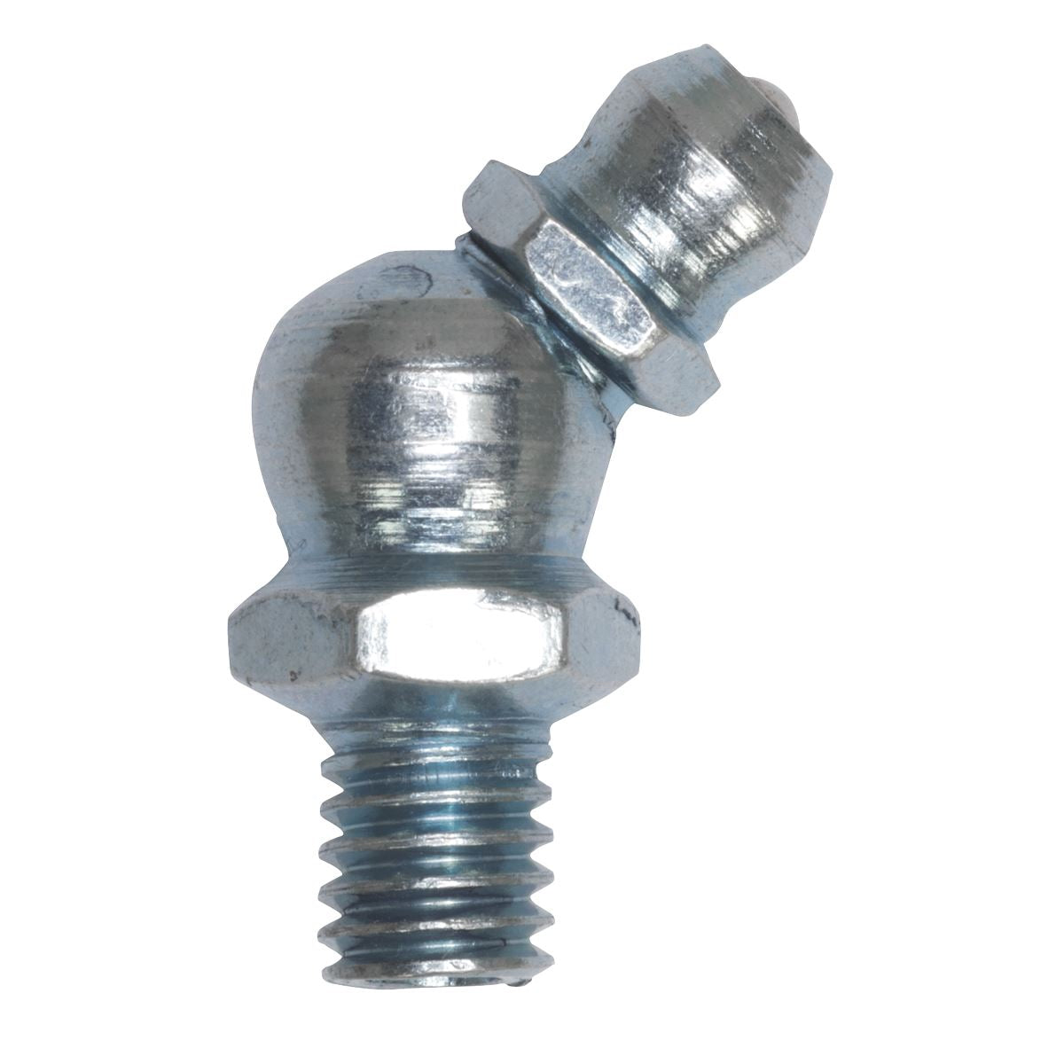 Sealey GNM13 Grease Nipple 45° 6 x 1mm Pack of 25 Sealey
