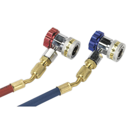 Sealey VSAC002 Air Conditioning System Manifold with Sight Glass Sealey