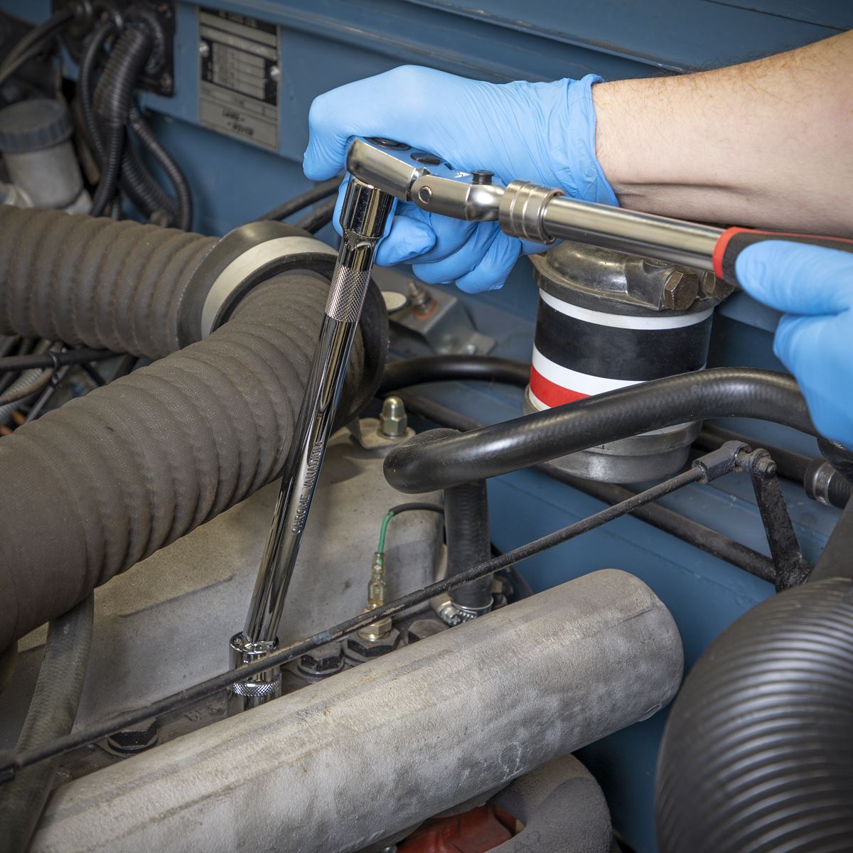 Sealey AK768 Wobble Extension Bar Set 5pc 1/2"Sq Drive Sealey