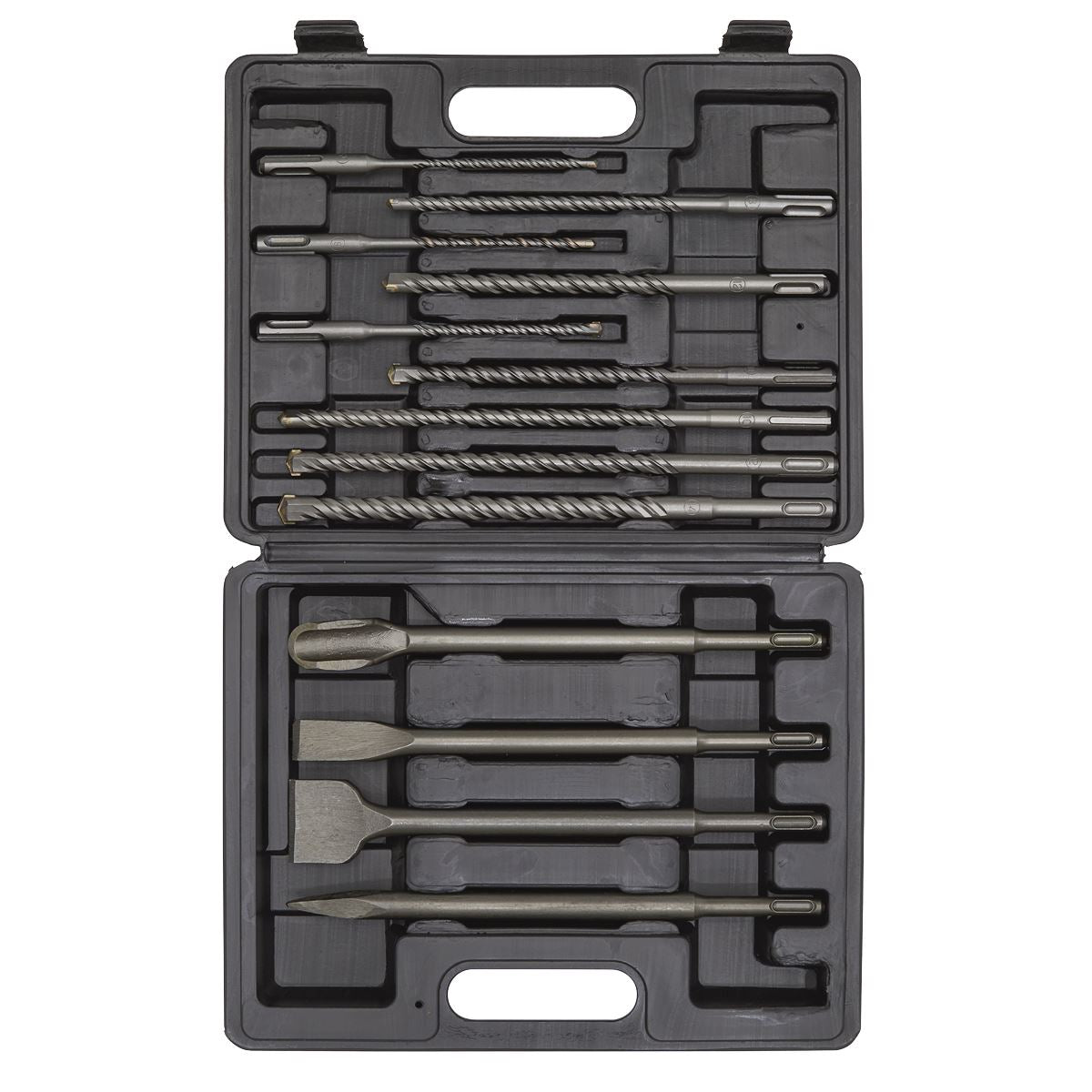 Sealey WDCS SDS Plus Drill Bit & Chisel Set 13pc Sealey