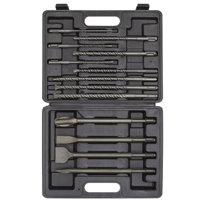 Sealey WDCS SDS Plus Drill Bit & Chisel Set 13pc Sealey