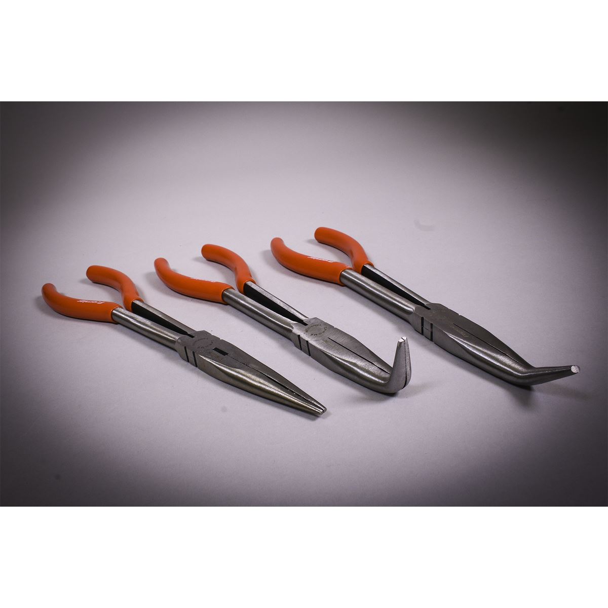 Sealey AK8568 Needle Nose Pliers Set 3pc 280mm Sealey