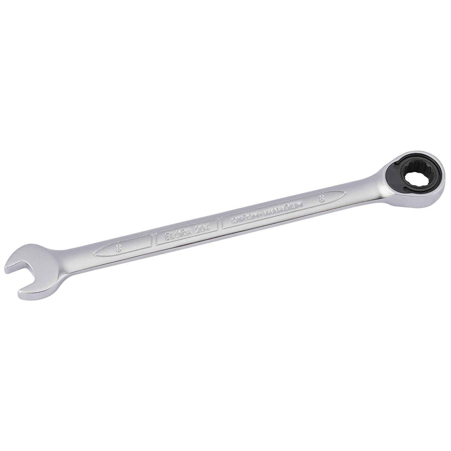 Elora 58380 Metric Ratcheting Combination Spanner 8mm Elora