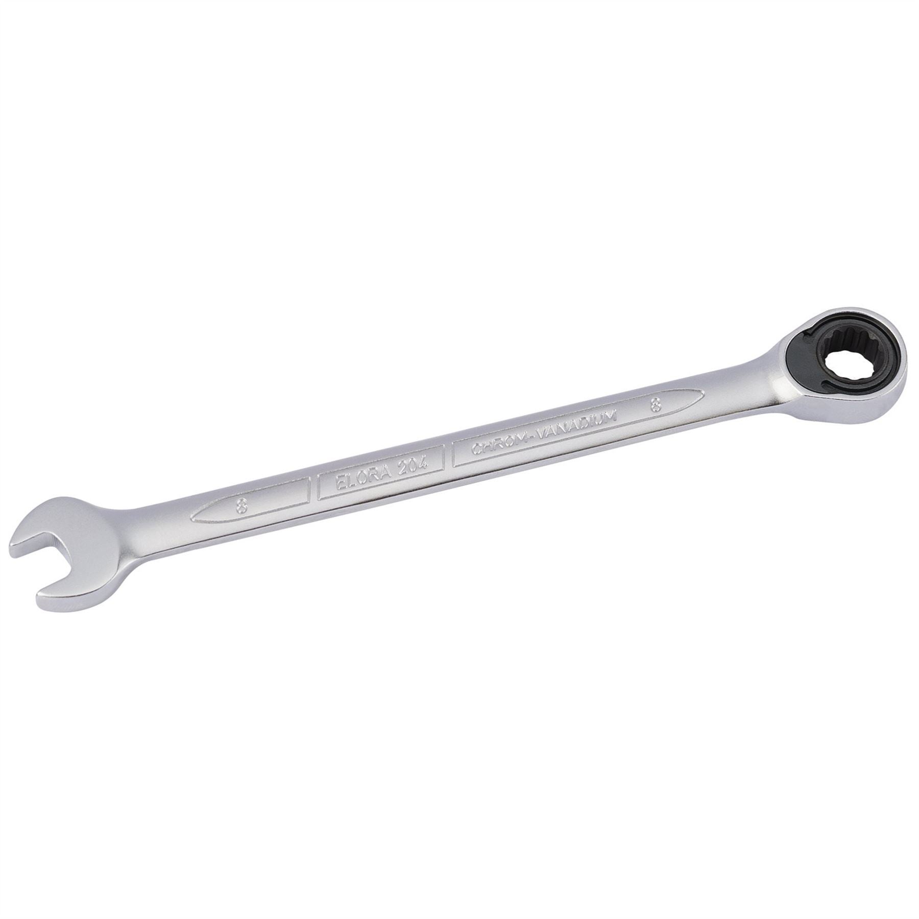 Elora 58380 Metric Ratcheting Combination Spanner 8mm Elora