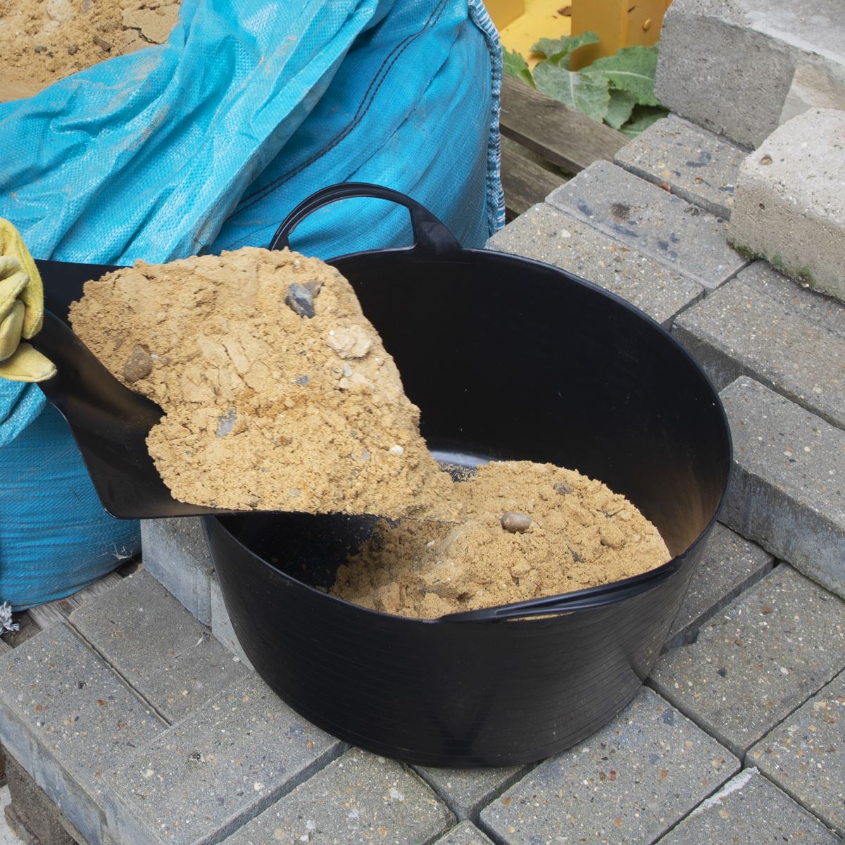 Sealey SFT30 Heavy-Duty Flexi Tub 30L - Black Sealey