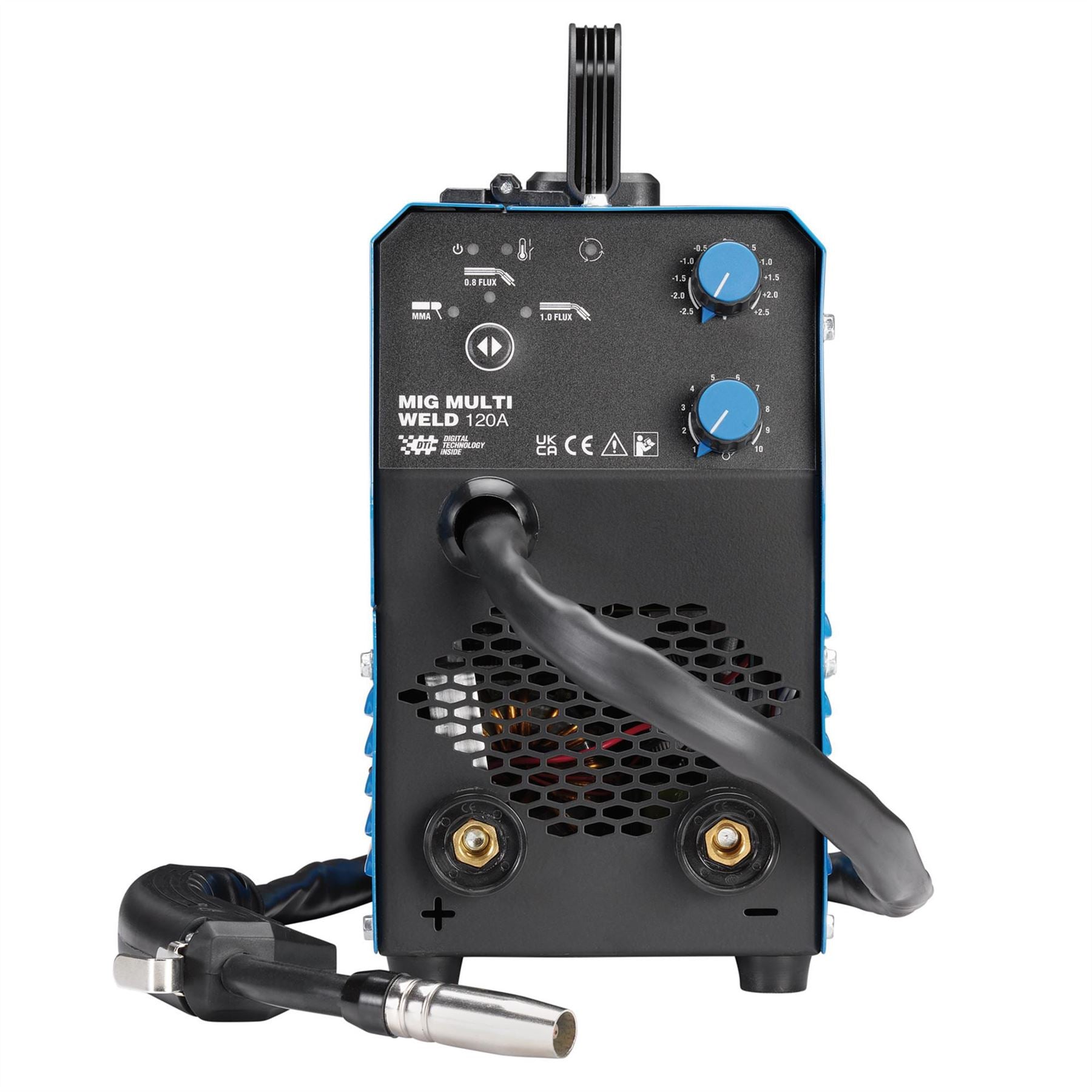 Draper 70049 Gasless MIG Inverter Multi-Welder Dti 120A Draper