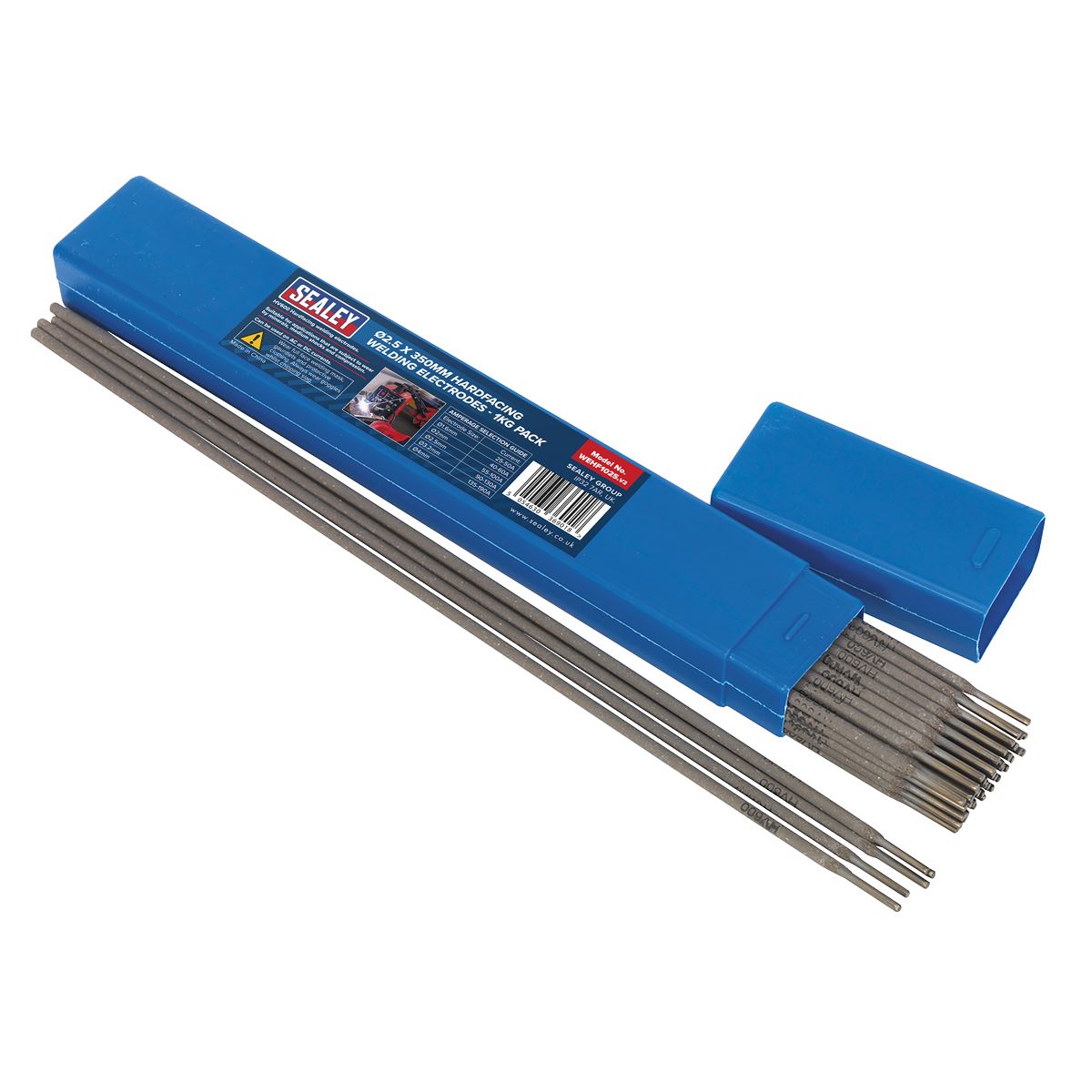 Sealey WEHF1025 Welding Electrodes Hardfacing Ø2.5 x 350mm - 1kg Pack Sealey