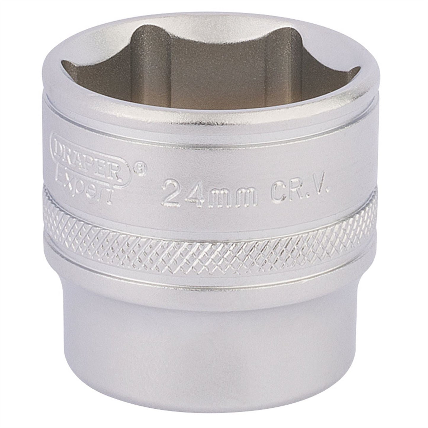 Draper 17546 HI-TORQ® 6 Point Socket 3/8" Sq. Dr. 24mm Draper