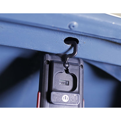 Sealey LED318R Rechargeable Inspection Light 5W COB & 3W SMD LED with Power Bank - Red Sealey