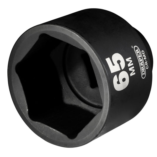 Draper 05130 Hi-TORQ® Impact Socket 1" Sq. Dr. 65mm Draper