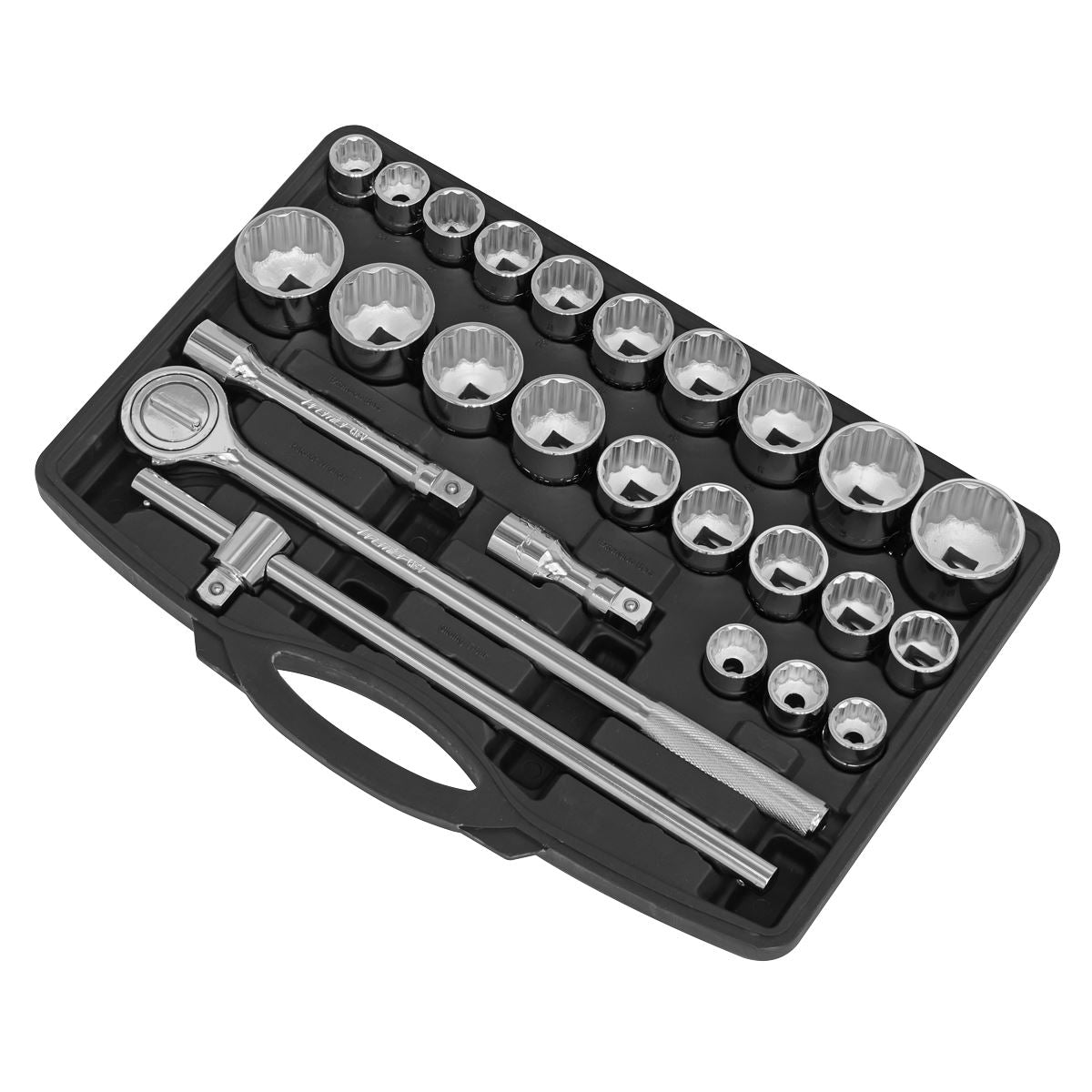 Sealey AK2582 Socket Set 26pc 3/4"Sq Drive 12-point WallDrive® Sealey