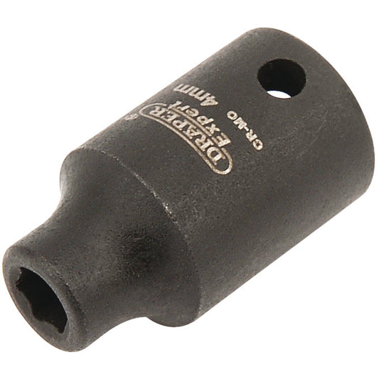 Draper 05000 Expert HI-TORQ® 6 Point Impact Socket 1/4" Sq. Dr. 4mm Draper