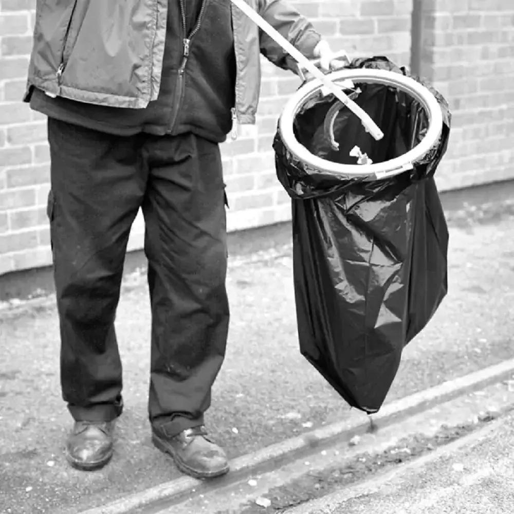 BSHD1 Heavy Duty 15kg Black Refuse Sacks Box 200 (90L) Polyco Healthline