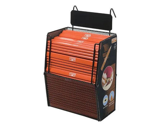 Bahco Carpenter's Pencil Display with 200 Pencils BAHPENDISP Bahco