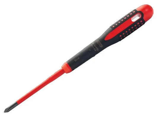 Bahco ERGO Slim VDE Insulated Phillips Screwdriver PH1 x 80mm BAHBE8610SL Bahco