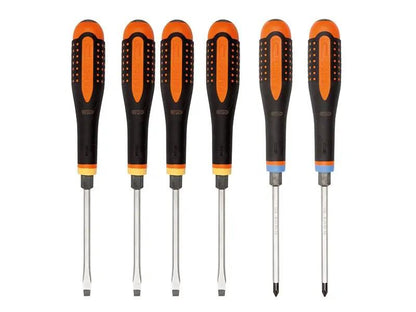 Bahco ERGO Through Blade Screwdriver Set 6 Piece BAH9882TB Bahco