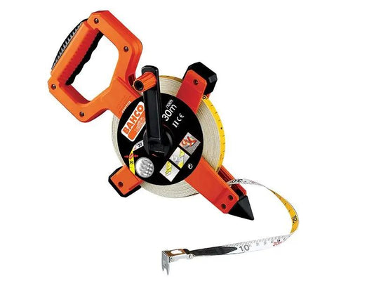 Bahco LTS Open Reel Fibreglass Tape 50m/165ft Width 13mm BAHLTS50E Bahco