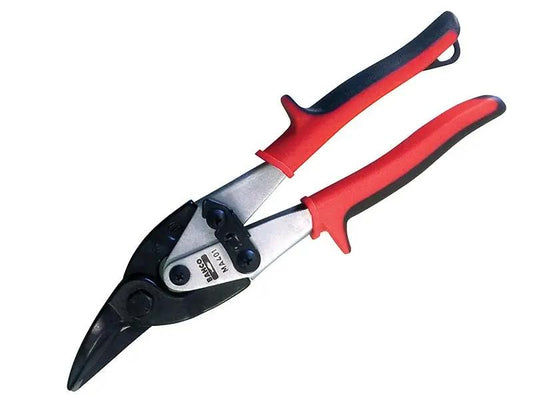 Bahco MA401 Red Aviation Compound Snips Left Cut 250mm 10in BAHMA401 Bahco