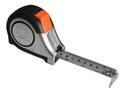 Bahco MTS Reversible Magnetic Tip Auto Pocket Tape 5m/16ft Width 25mm BAHMTS525E Bahco