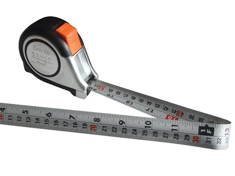 Bahco MTS Reversible Magnetic Tip Auto Pocket Tape 8m/26ft Width 25mm BAHMTS825E Bahco