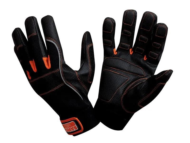 Bahco Padded Palm Power Tool Gloves - Medium Size 8 BAHGL0108 Bahco