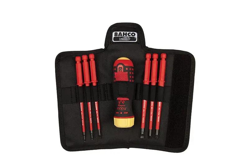Bahco Ratchet Screwdriver Set 6 Piece PH BAH808061 Bahco