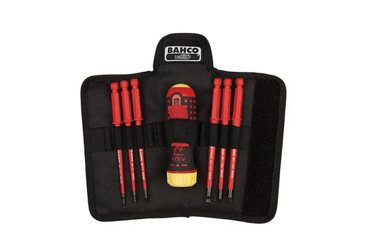 Bahco Ratchet Screwdriver Set 6 Piece PH BAH808061 Bahco