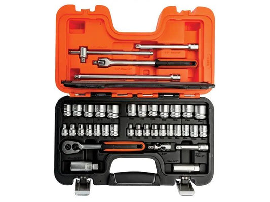 Bahco S380 Socket Set of 38 Metric 3/8in Drive BAHS380 Bahco
