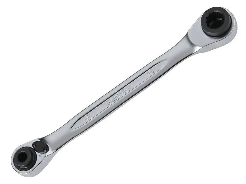 Bahco S4RM Series Reversible Ratchet Spanner 4/5/6/7mm BAHS4RM47 Bahco