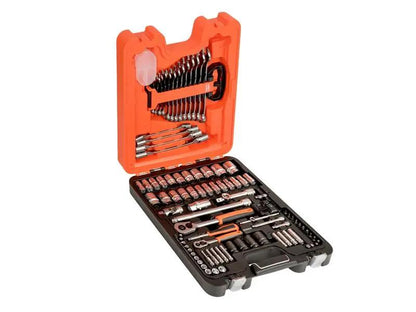 Bahco S87+7 Socket & Spanner Set of 94 Metric & AF 1/4 & 1/2in Drive BAHS877 Bahco