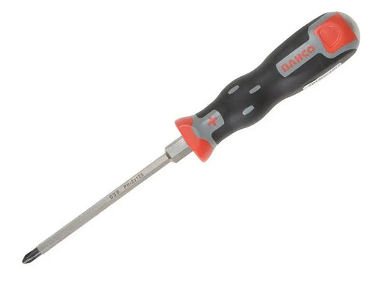 Bahco Tekno+ Through Shank Screwdriver Phillips Tip PH2 x 125mm BAH039002 Bahco