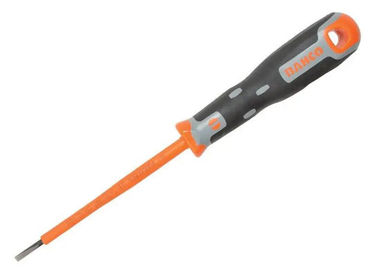 Bahco Tekno+ VDE Screwdriver Slotted Tip 3.0mm x 100mm BAH033030 Bahco