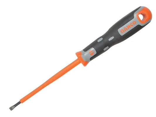 Bahco Tekno+ VDE Screwdriver Slotted Tip 4.0mm x 100mm BAH033040 Bahco