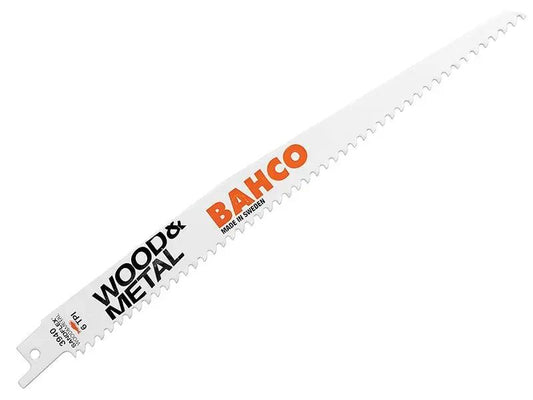 Bahco Wood & Metal Bi-Metal Reciprocating Blade 228mm 6 TPI Pack 5 BAH39402286W Bahco