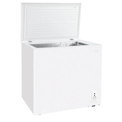 Baridi DH120 Freestanding Chest Freezer 142L Capacity -12 to -24°C Adjustable Thermostat White Baridi