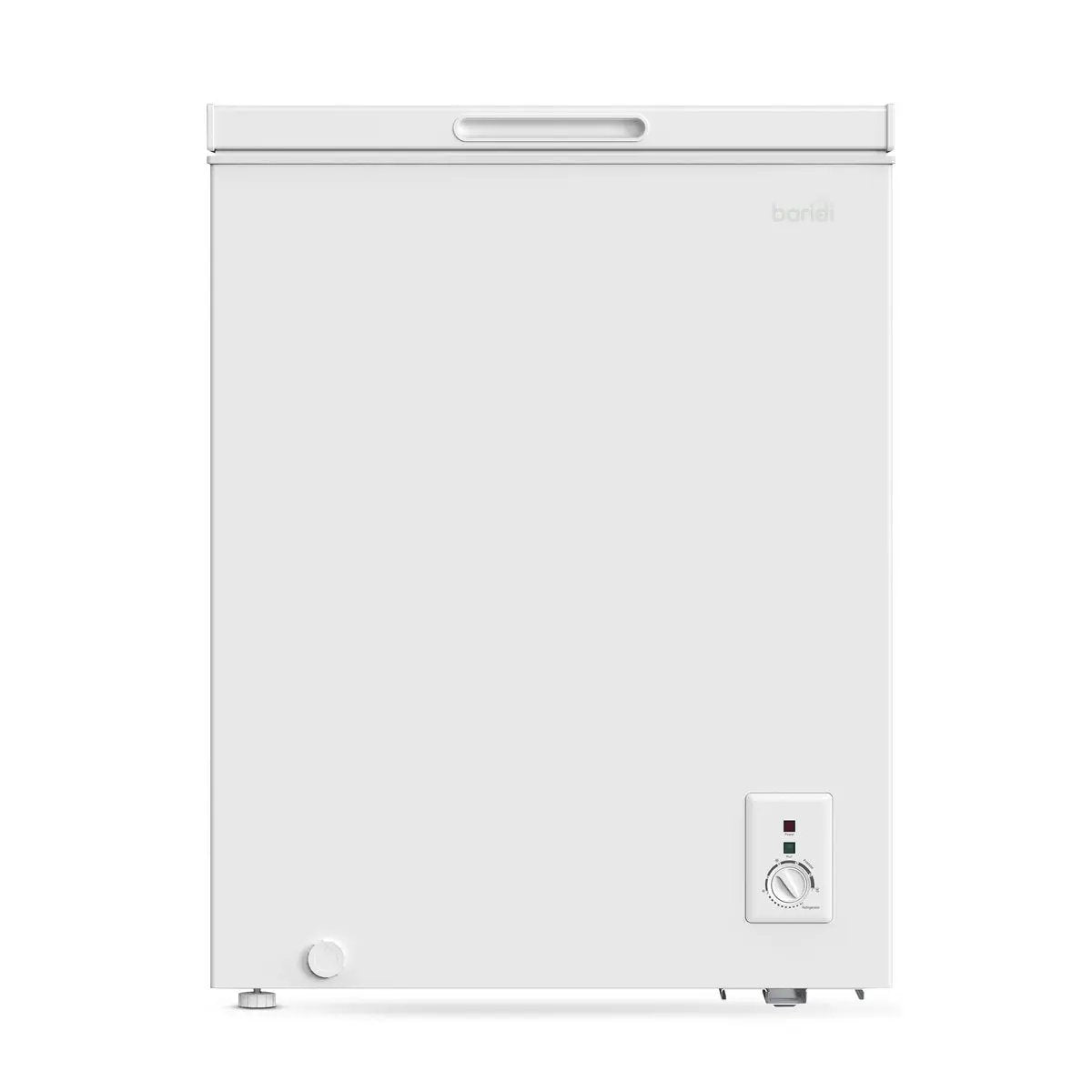 Baridi DH120 Freestanding Chest Freezer 142L Capacity -12 to -24°C Adjustable Thermostat White Baridi