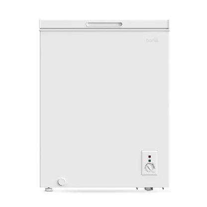 Baridi DH120 Freestanding Chest Freezer 142L Capacity -12 to -24°C Adjustable Thermostat White Baridi