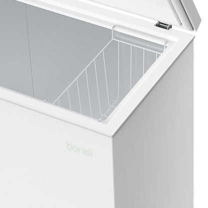 Baridi DH120 Freestanding Chest Freezer 142L Capacity -12 to -24°C Adjustable Thermostat White Baridi