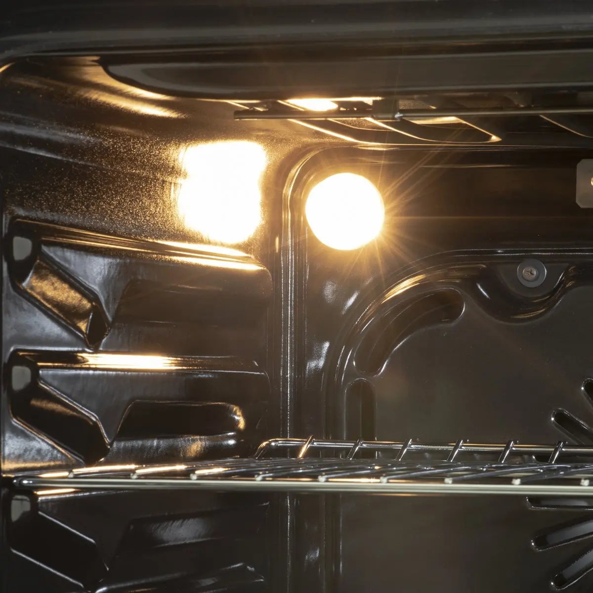 Baridi DH124 60cm Built-In Five Function Fan Assisted Oven 55L Capacity Black Baridi