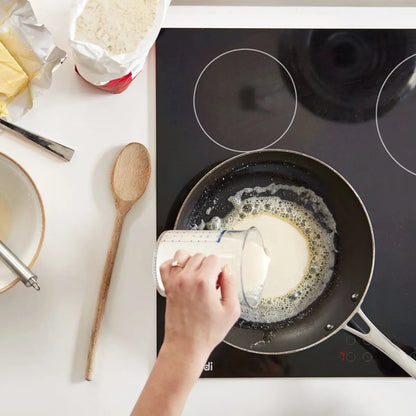 Baridi DH131 60cm Built-In Ceramic Hob 4 Cooking Zones Black Glass 6000W with Touch Controls Timer Baridi